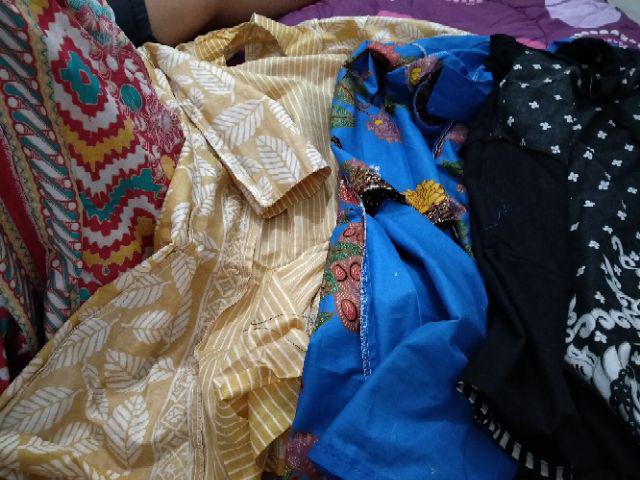 Tunic Santika Pias Cibulan #1 / Tunik Batik Cantik Modern / Batik Tunik Kerja Seragam Batik Kantor