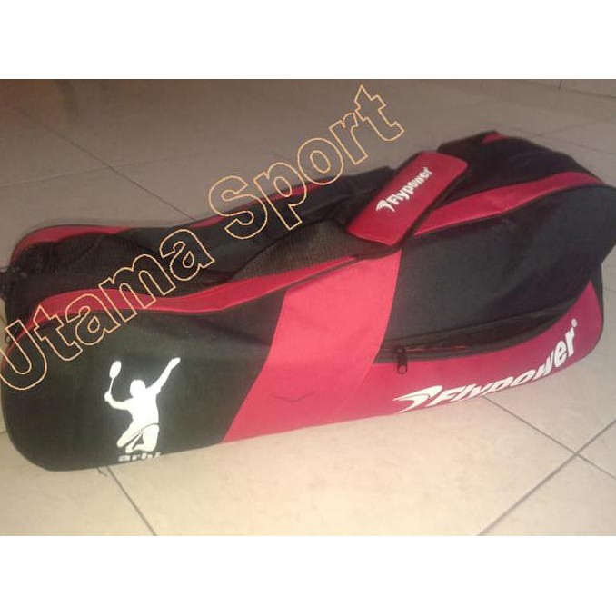 Bag Sport - Tas Badminton Flypower-Red (Original)