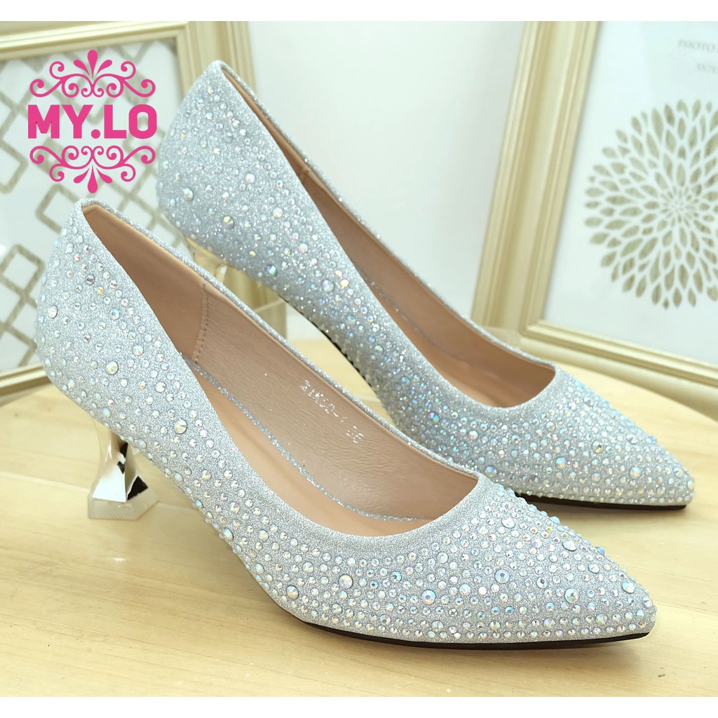 SEPATU PESTA HEELS WEDDING WANITA HANTARAN NIKAH LAMARAN SESERAHAN PENGANTIN IMPORT