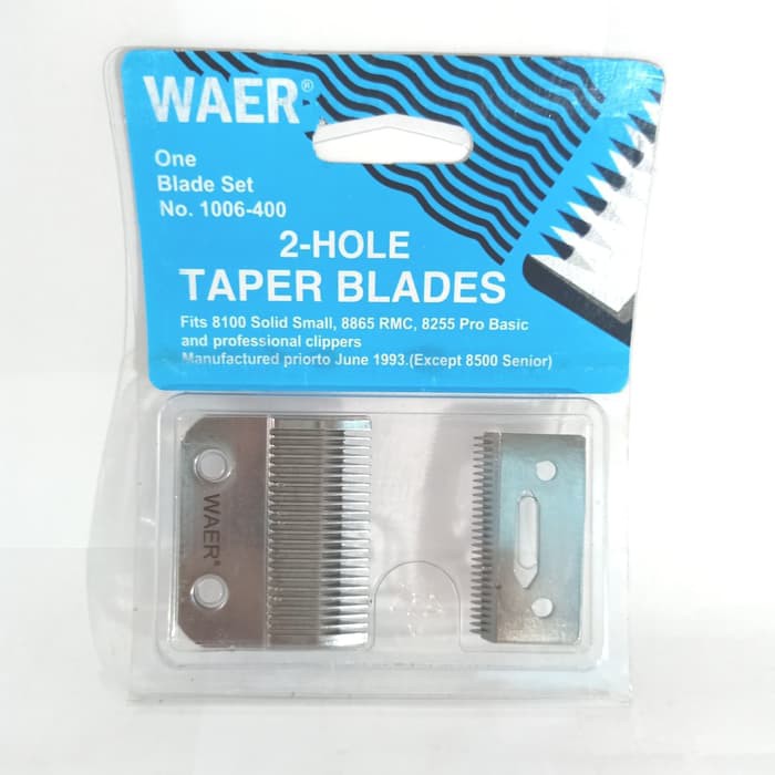 MATA PISAU CUKUR WAER WAHL TAPER BLADES 2 LUBANG