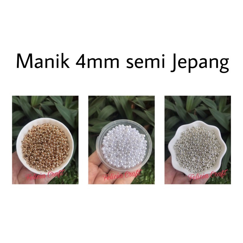 10gr. Manik 4mm semi jepang good quality