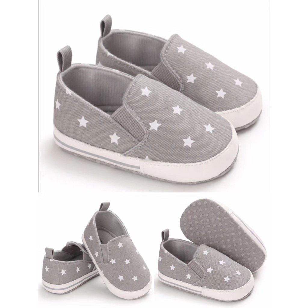 HappyOliver D06 LITTLE STARS Sepatu prewalker bayi dan anak perempuan