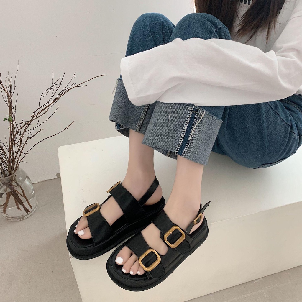 Sandal Wanita Import Gesper Giselle IMP-3049