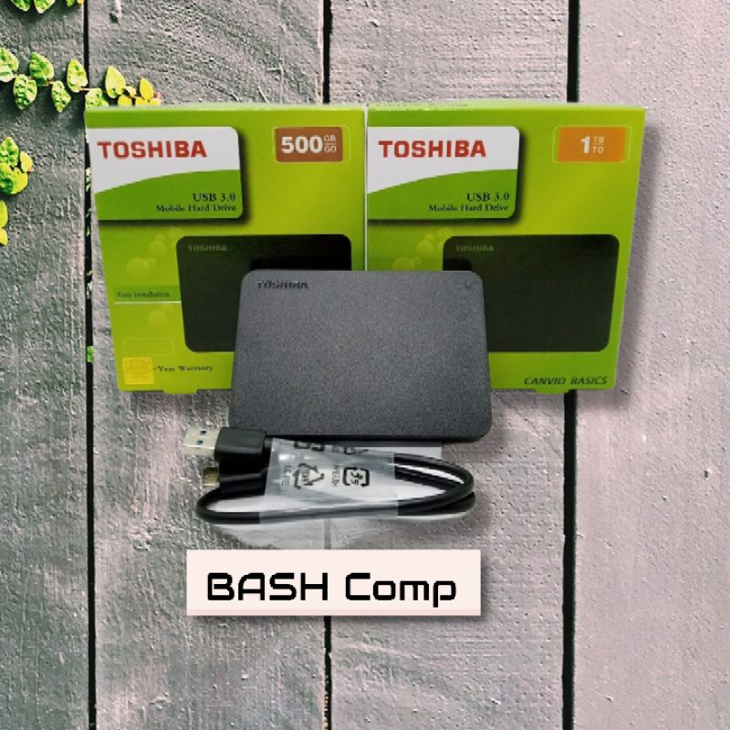 Harddisk External Toshiba 1TB New /HDD Eksternal USB 3.0 /Hdd 500GB-1TB