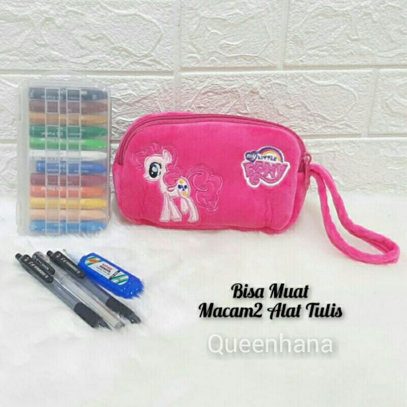 PENCIL CASE 2RESLETING / TEMPAT PENCIL KARAKTER / TEMPAT PENCIL BONEKA