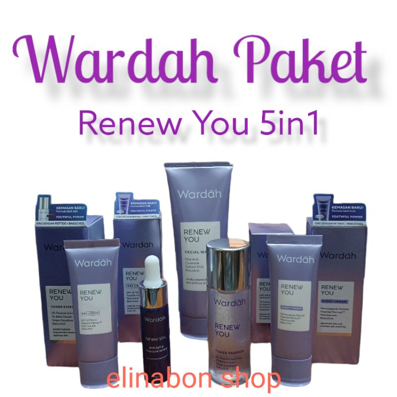 Wardah Renew You paket 5 in 1