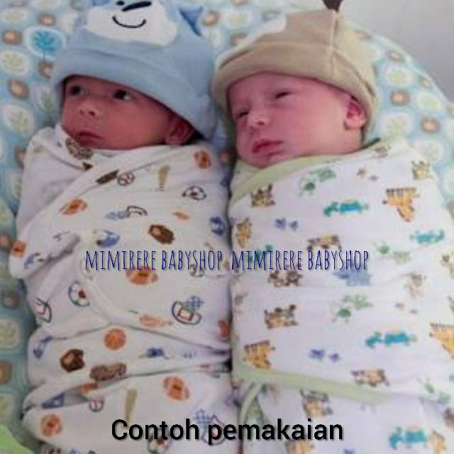 Bedong Instan Swaddle / Bedong Instant dengan perekat