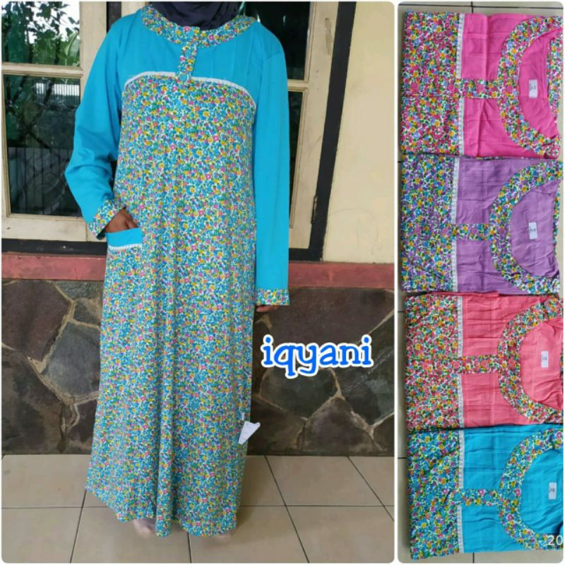 Daster Amro daster muslimah baju tidur kaos baju santai kaos panjang Amro