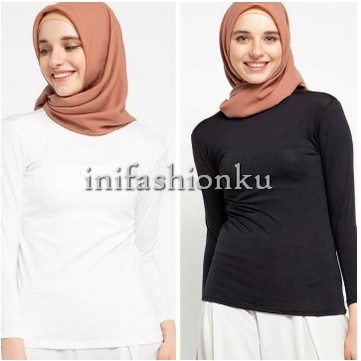 MANSET BAJU LICIN DALEMAN MUSLIM BAHAN SPANDEK JERSEY UKURAN STANDAR JUMBO 40-90 Kg / INNER LENGAN PANJANG / MANSET LICIN