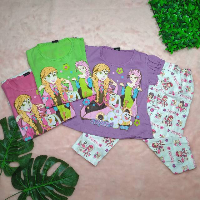 Ss#320 Pakaian Anak Perempuan size 4-6tahun / Piyama Anak Perempuan Model Za-Ra Kids / Setelan Anak