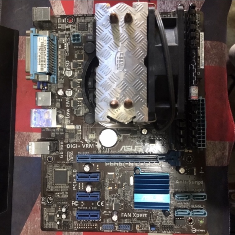 Paketan mobo Intel core I5 3570 + Motherboard Asus  P8H61 + Tray Fan/Heatsink Deep Cool + Ram 8 GB C