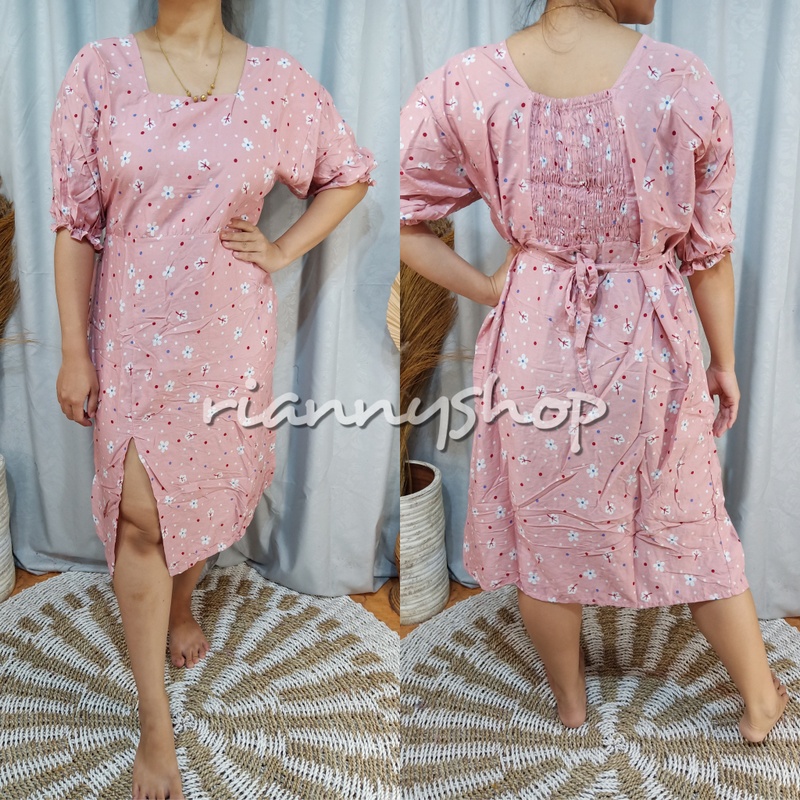 DRESS MIDI CASANDRA BASIC / DRESS WANITA