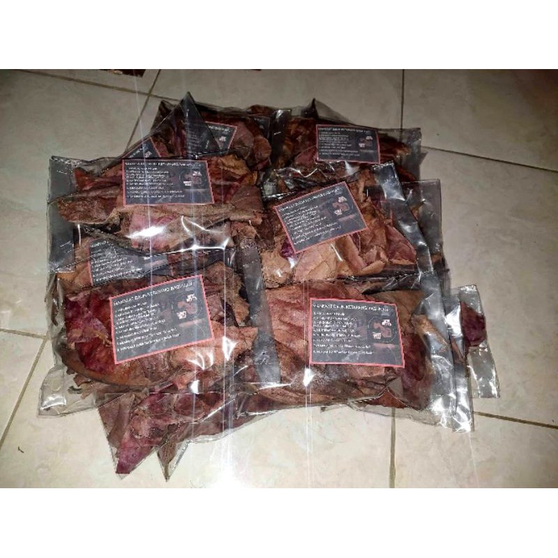 

daun Ketapang laut olahan