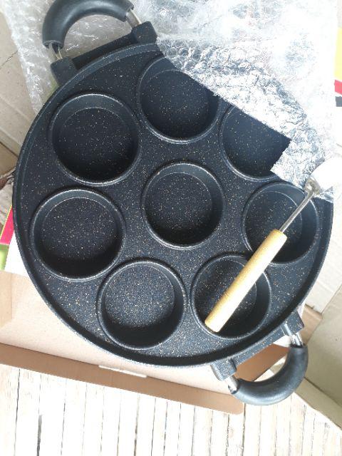 Cetakan Kue 8 Lubang Datar/cetakan Martabak Mini Merk Q2 Suggo Dan Powercook