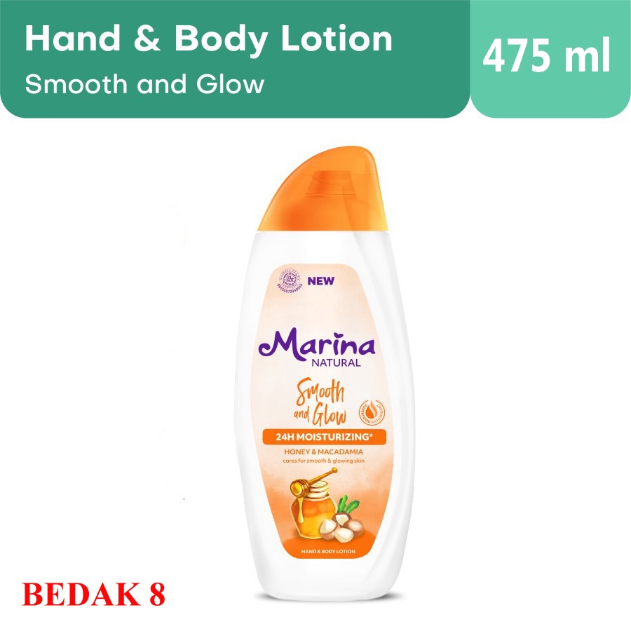 Marina Hand Body Lotion 475ml - Smooth &amp; Glow