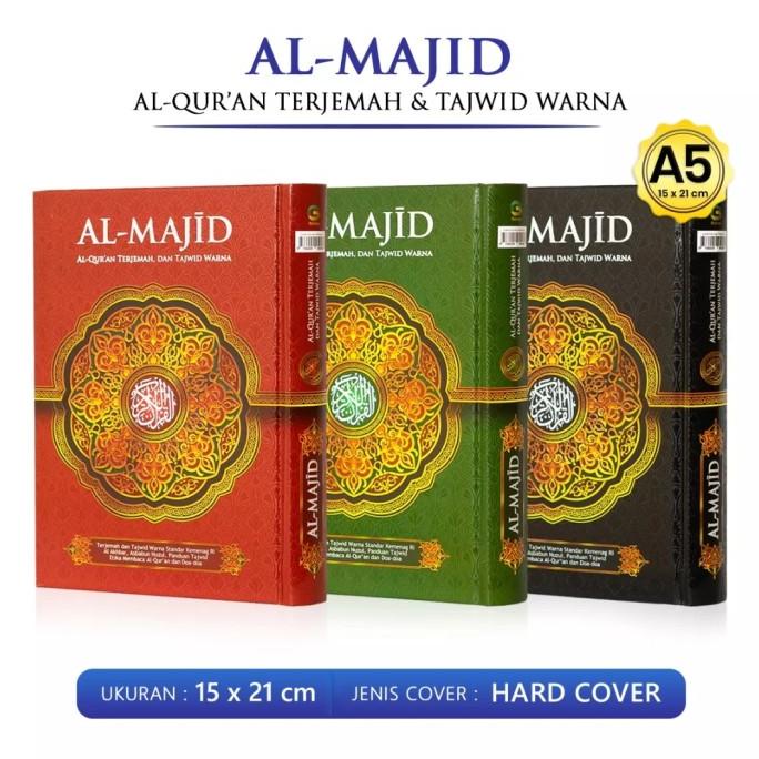 

Al-qur'an Al-Majid - Terjemah & Tajwid Warna (A5)!! Star Seller Termurah