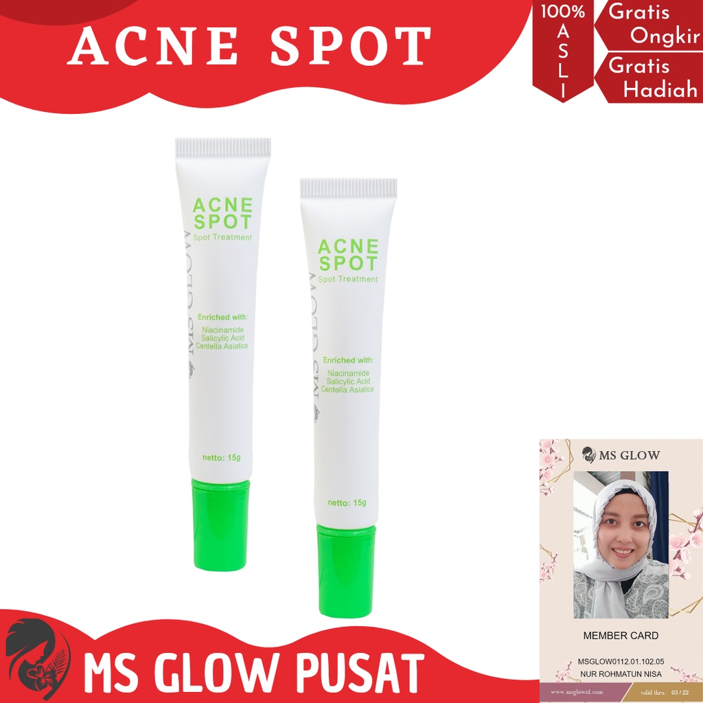 Ms Glow Acne Spot / Acne Spot Ms Glow / Ms Glow Spot Treatment / Acne Spot Ms Glow Original / Acne S