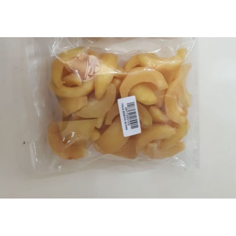 

Manisan Pala Kering Kupas Kulit 200g
