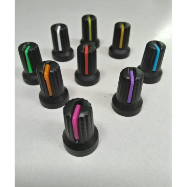 Knop knop mixer potensio hitam