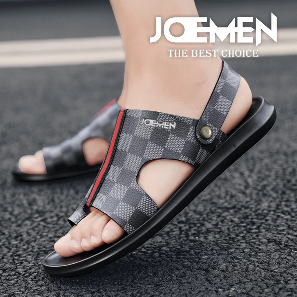 [ DISTRIBUTOR RESMI KHUSUS DROPSHIP ] SANDAL FASHION PRIA JOEMEN S 50