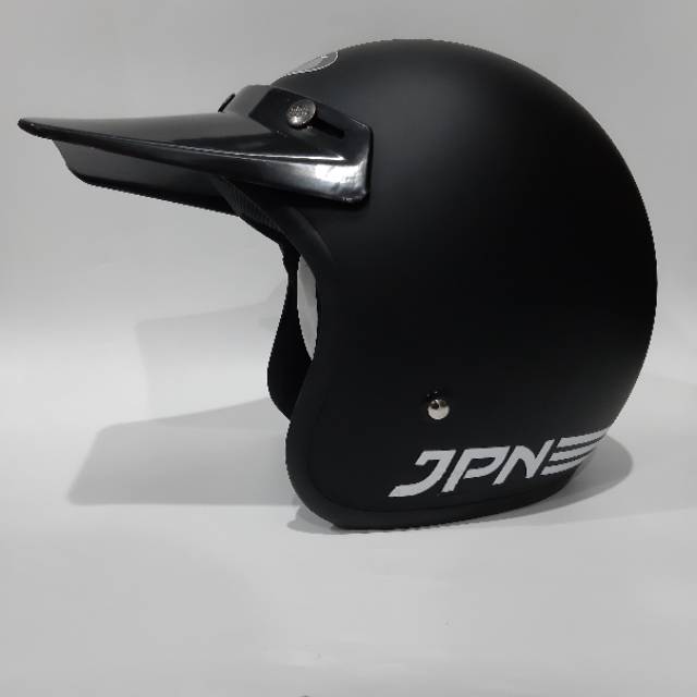 Helm Jpn Hitam Dof Topi Panjang