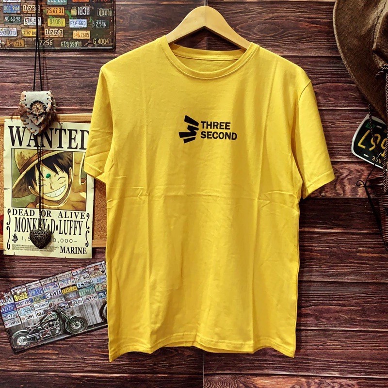 kaos distro pria three second kaos pria threesecond kaos 3 second