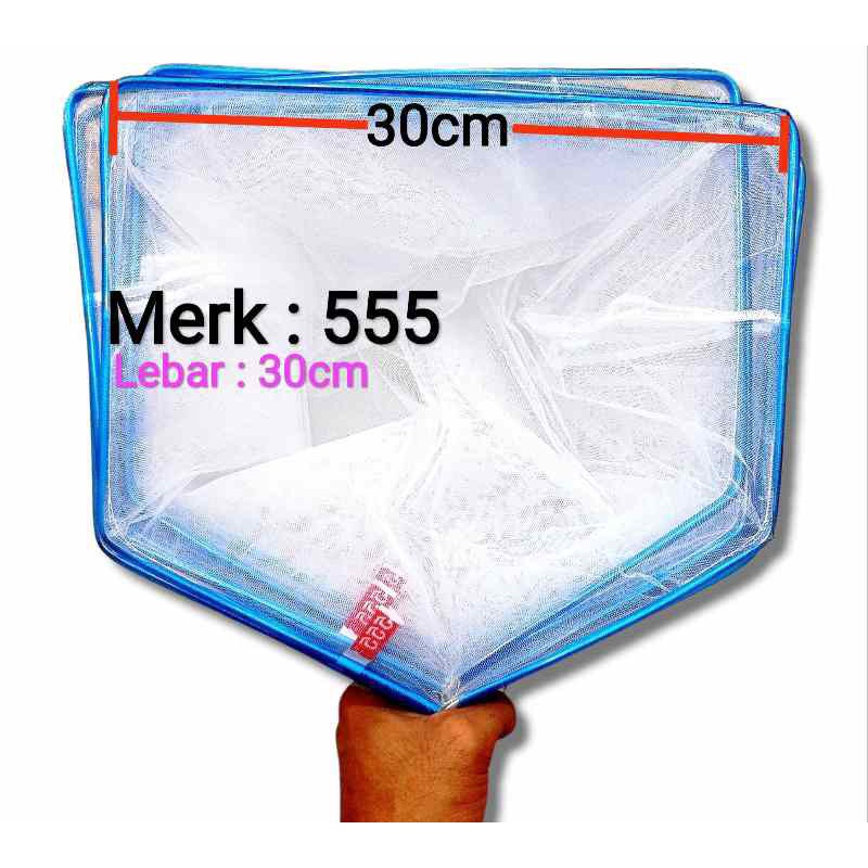 PROMO SEROK SESER JARING IKAN UKURAN 30cm merk 555