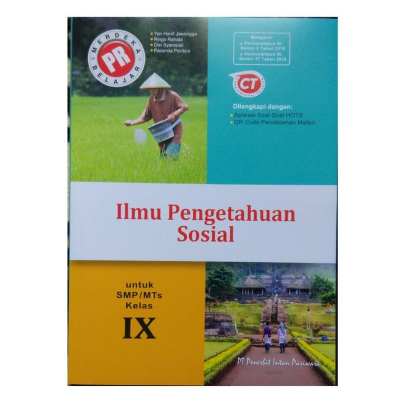 Buku PR IPS Kelas 9 Revisi Intan Pariwara