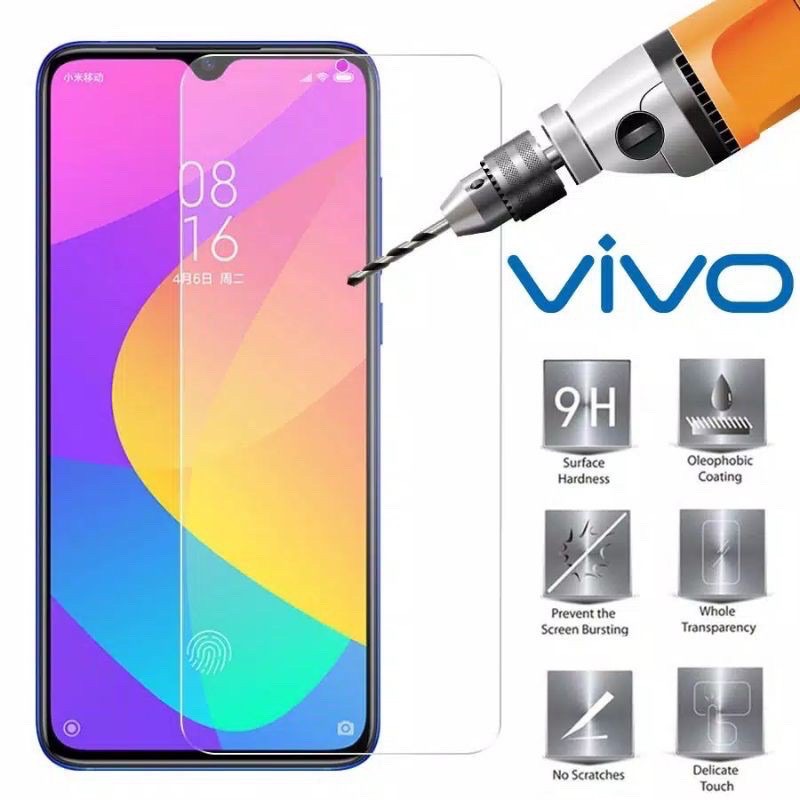 TEMPERED GLASS VIVO Y12/Y15/Y17/Y11/Y30/Y50/Y90/Y91/Y91C/Y93/Y95/Y71