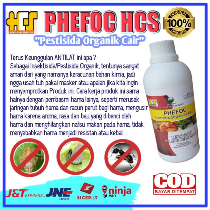 PHEFOC HCS Obat Pembasmi Hama Tanaman