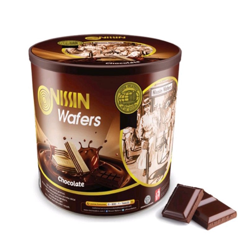 

nissin wafer coklat 570gr