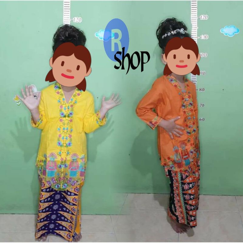 KEBAYA ENCIM ANAK BISA ATASAN // KEBAYA ONDEL ANAK // KEBAYA ADAT BETAWI // KEBAYA SEKOLAH