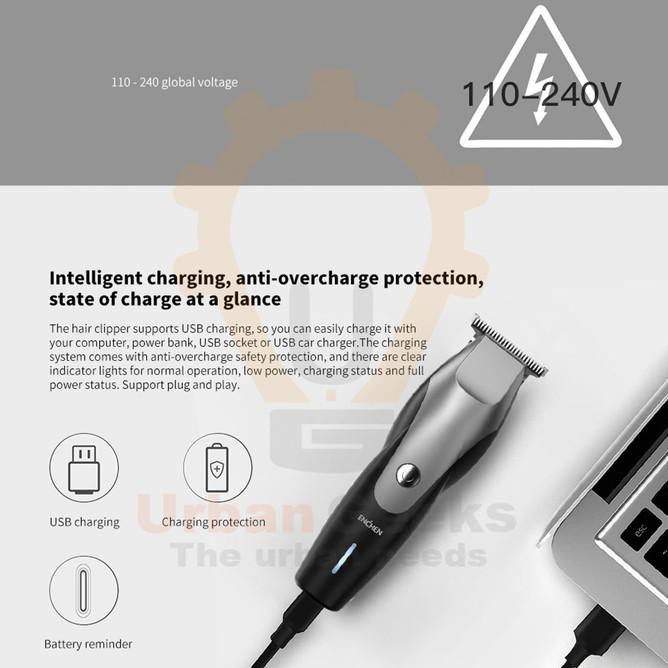 Xiaomi Enchen Hummingbird Electric Hair Clipper - Alat Cukur Rambut