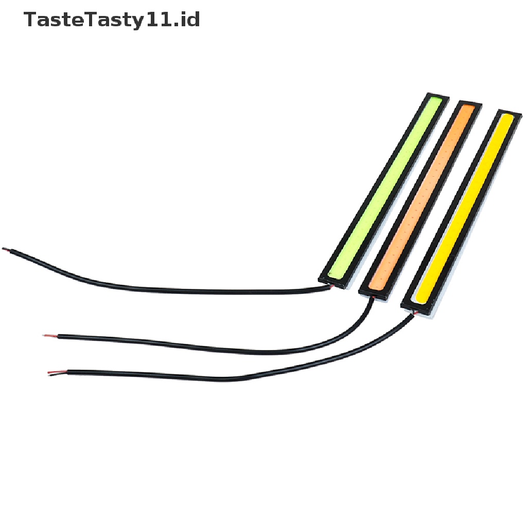 1 Pc Lampu LED COB 17cm 12V Anti Air Untuk DRL / fog lamp Mobil