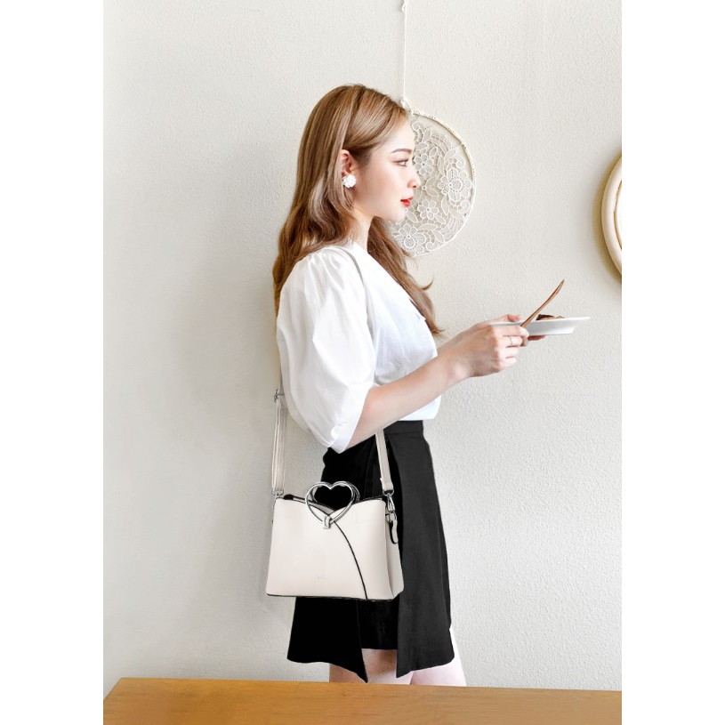 BJ15633 - BEIGE/BLACK/BLUE/GRAY/KHAKI - TAS LOVE SLEMPANG TAS WANITA FASHION IMPORT MODIS ELEGAN TERMURAH TERLARIS TERBARU BAGSTORE JAKARTA TAS BATAM JTF8071 BQ2945 LT1314 GT1741 ELJ5633 CR7570