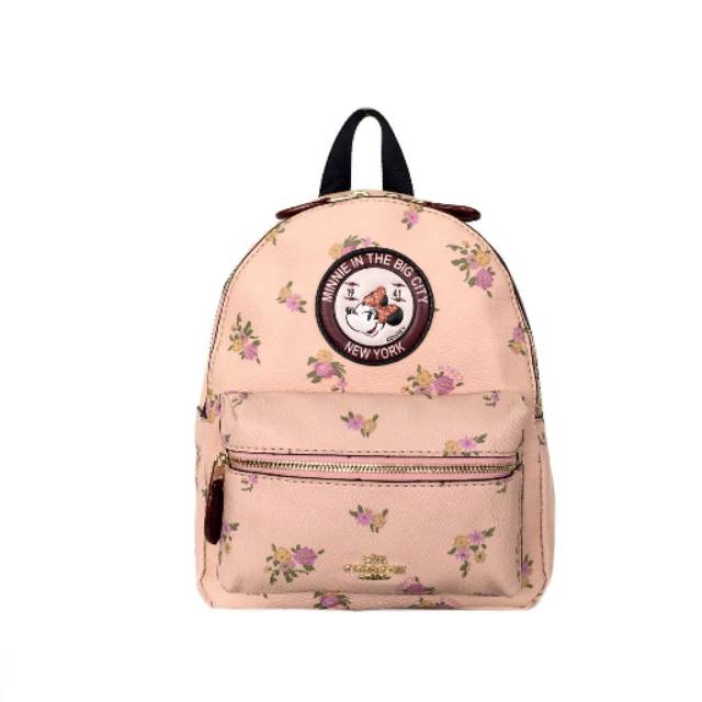 Coach Charlie Minnie Frolal Disney Backpack