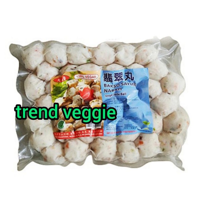 

Tian En Xiang Evergreen Bakso Sayur 450gr Vegan / Vege