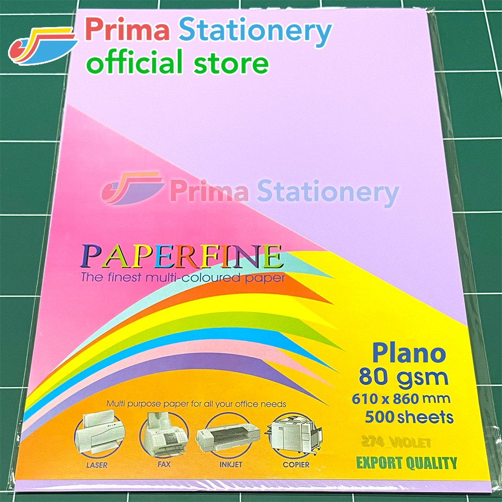 

Kertas HVS Warna Paperfine Plano Isi 500 Lembar Warna Tua