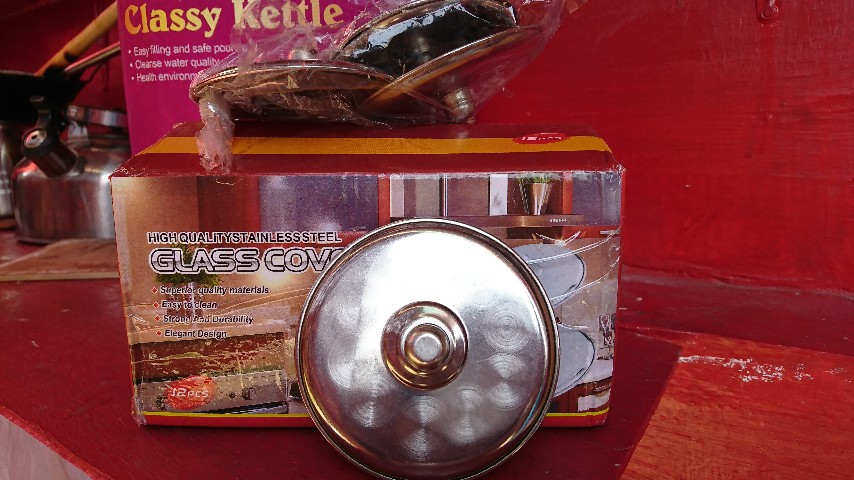 Murah Tutup Gelas Glass Cover Stainless Steel Diameter 8 Cm - 12 Pieces