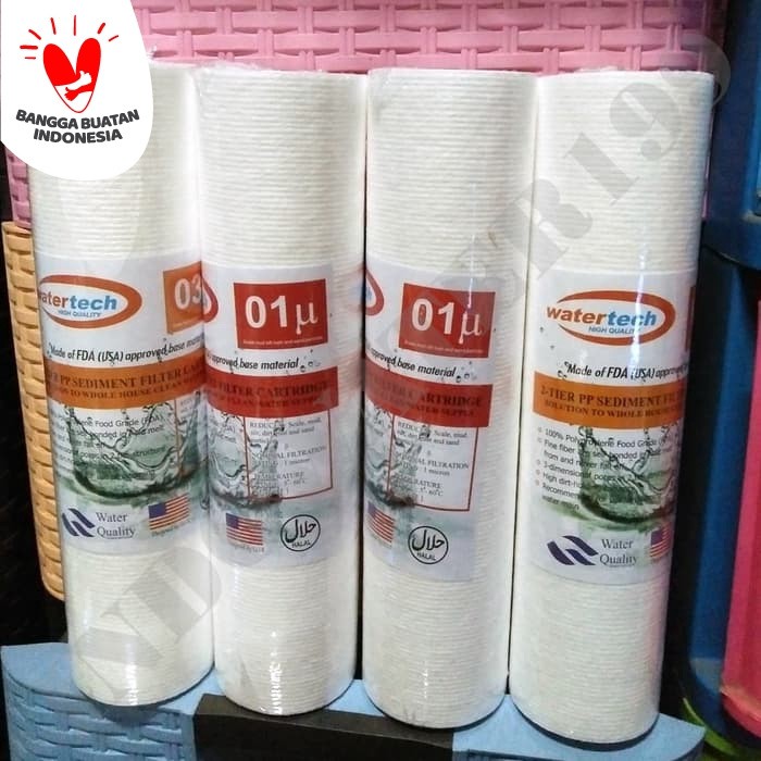 Order Langsung FILTER AIR ATAU CARTRIDGE MERK WATERTECH 10 INCH Terlaris