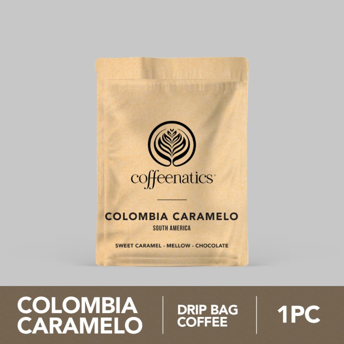 

Colombia Caramelo SSP Sachet - Kopi Drip Arabika Sachet Praktis | Coffeenatics