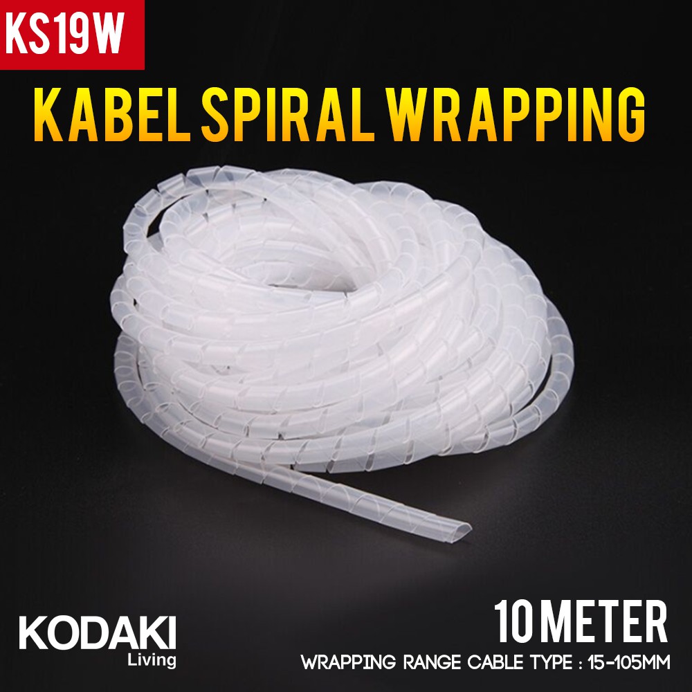 Kabel Spiral Wrapping KS-19 KS-19W KODAKI