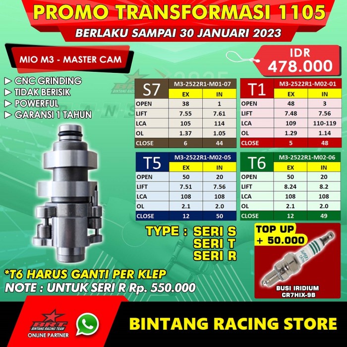 Noken As Brt Yamaha Mio M3