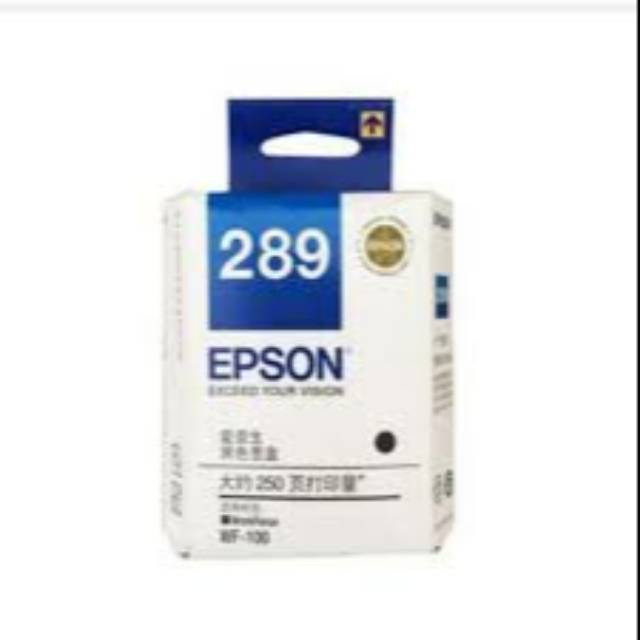 TINTA EPSON T2891 WF100 BLACK / EPSON 289 BLACK ORIGINAL PRINTER WF100