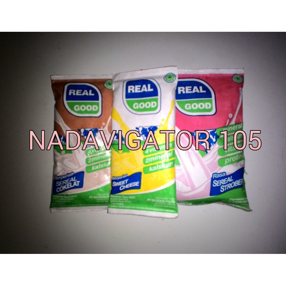 

Real Good Susu Bantal Sereal Bergizi 50ml dari So Good Food 50 ml - MJ HOME