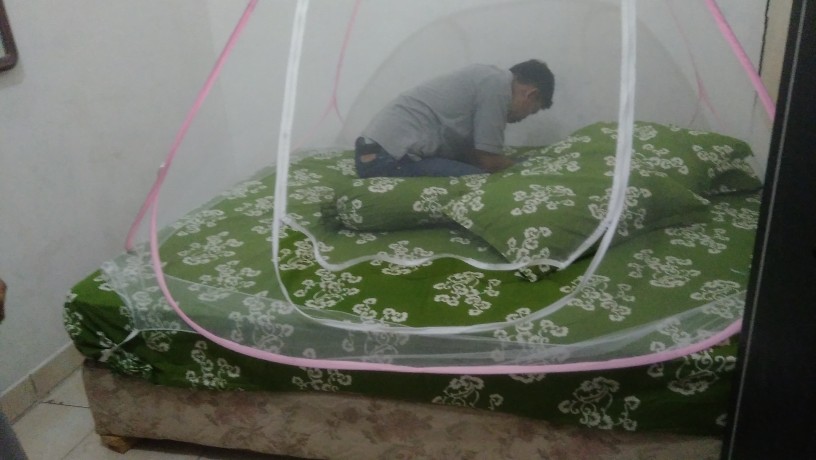 Kelambu Lipat Korea 200x200 Anti Nyamuk Selambu Serbaguna