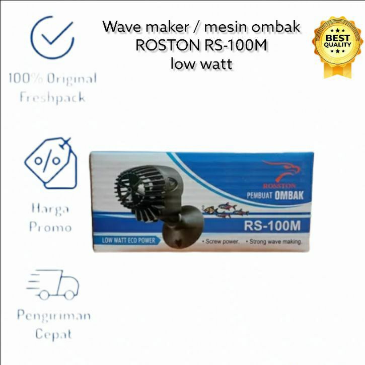 Rosston RS 100M Wave Maker mini mesin gelombang ombak aquascape aquarium 100 M RS100M