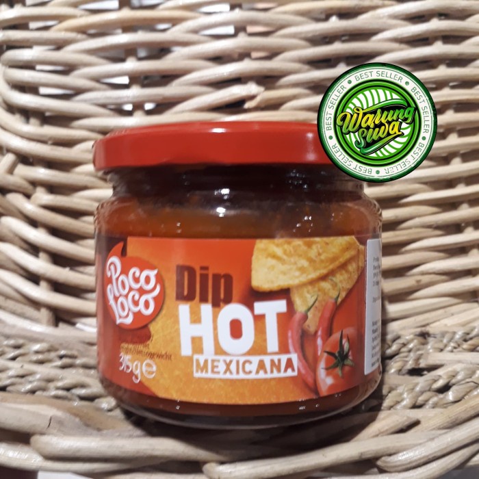 

Poco loco salsa dip hot mexicana 315 gram