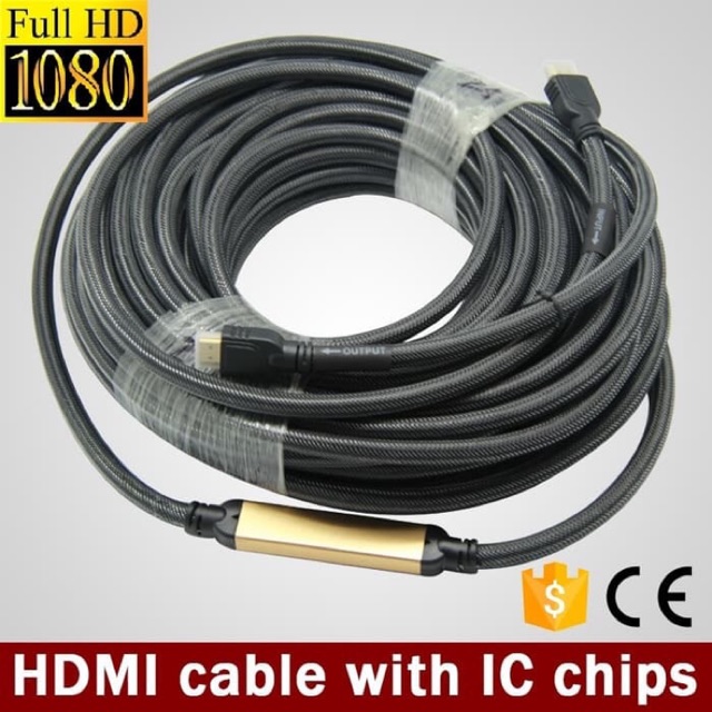 KABEL HDMI HQ  4K * Chip 40 meter 40m super bagus kualitas