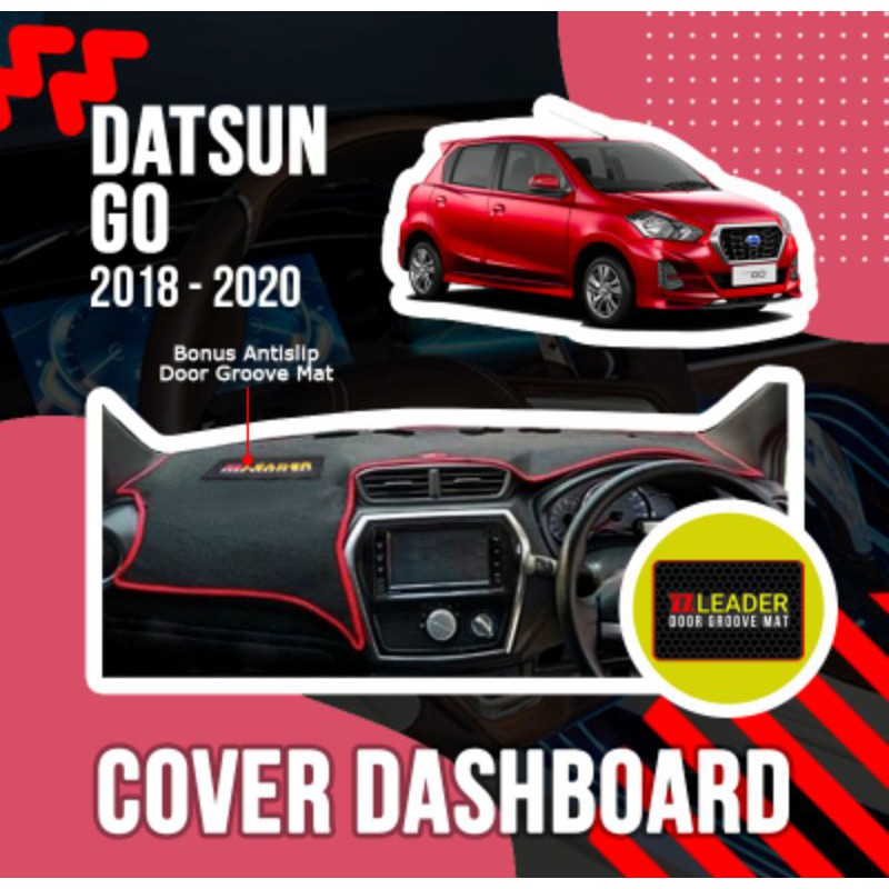 alas karpet cover dashboard mobil datsun go